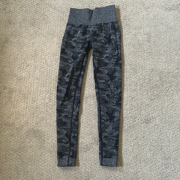 Gymshark Seamless Leggings BLACK XS - Picture 1 of 4